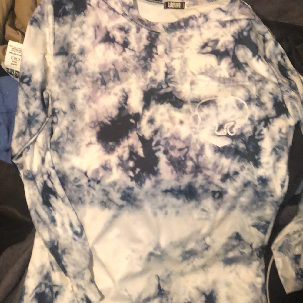 long-sleeve ivory Ella shirt